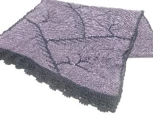 リボン織冬木模様ショール